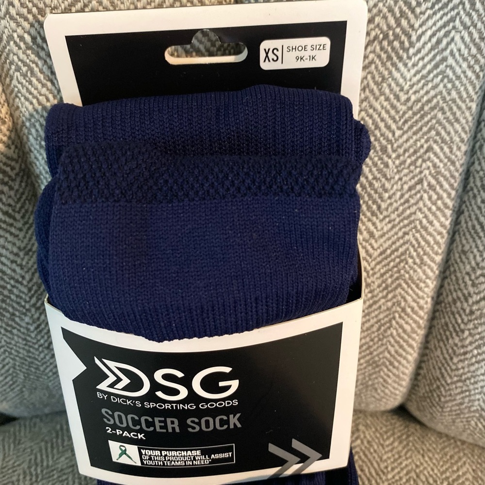 DSG Soccer Socks - 2 Pack